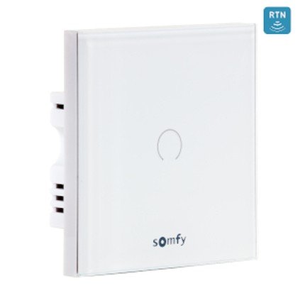 Lighting ON/OFF Touch Panel 1-Gang - 1822639 - 1 - Somfy